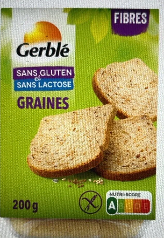 Gerblé, sans gluten et sans lactose