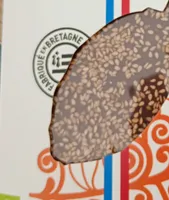 Chocolat noir sésame toasté