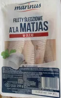 Filety śledziowe a'la matjas