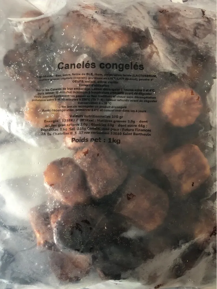Sachet caneles