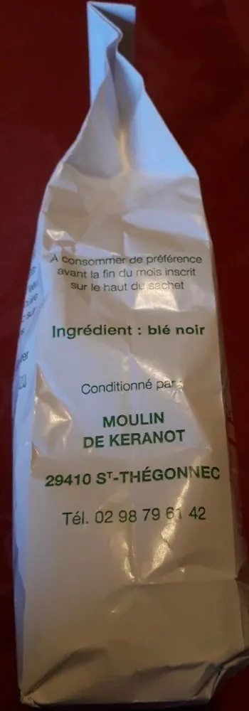 Farine de blé noir ou sarrasin