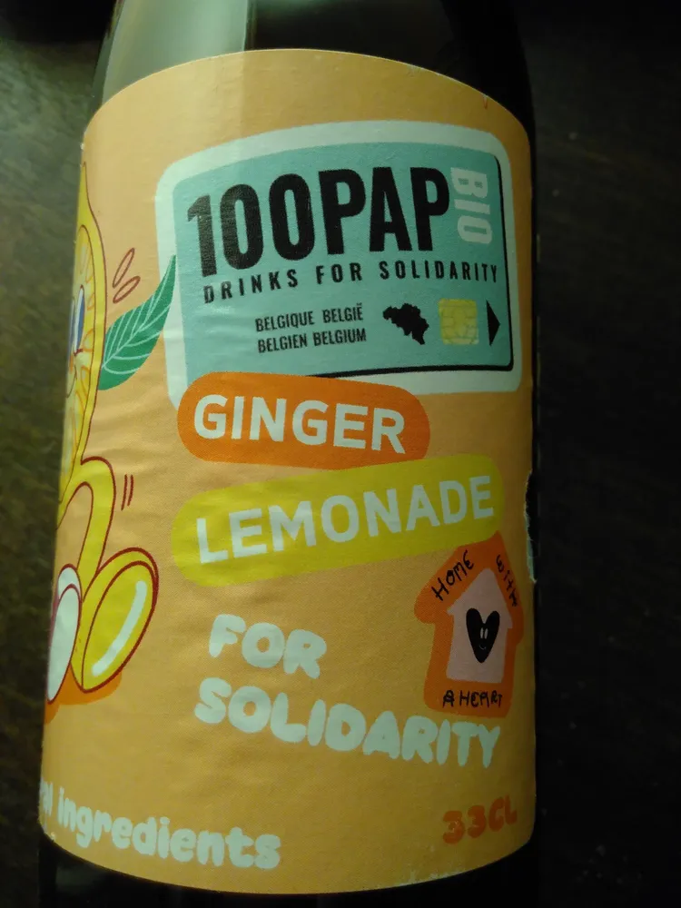 cuarenta ginger lemonade for solidarity