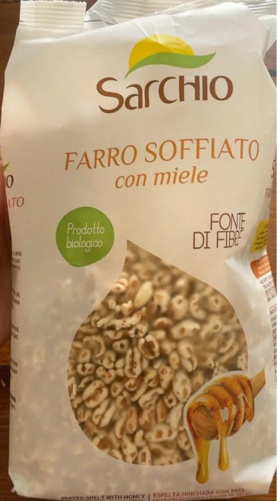 Farro soffiato con miele