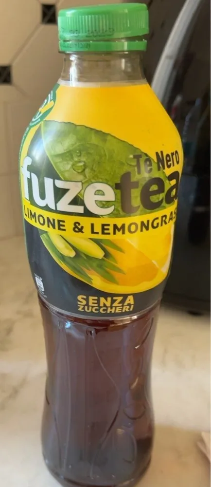 Fuzotea limone &lemongrass. Senza zuccheri