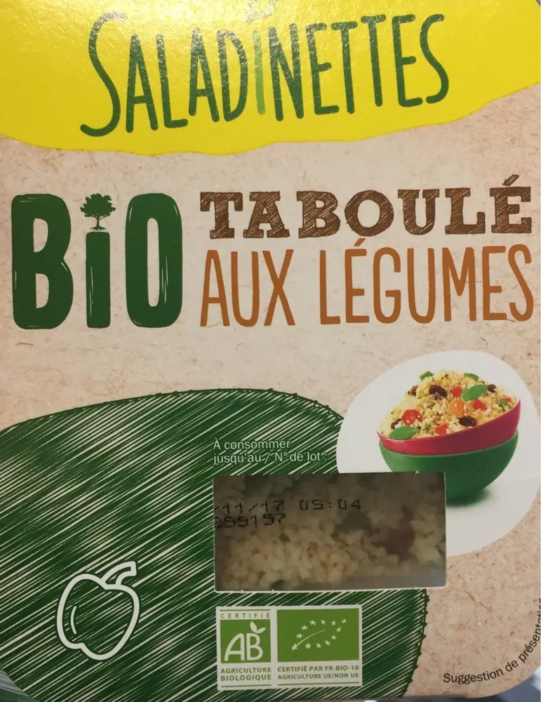 Taboulé aux legumes