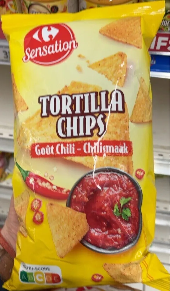 Tortilla chips chili