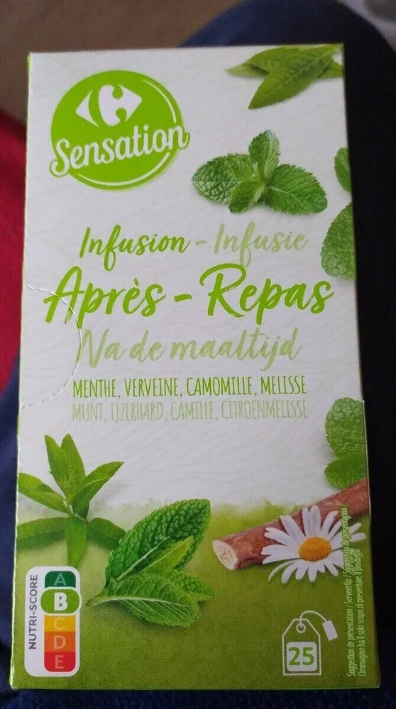 Infusion après-repas