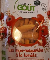 Mini baguettes à la tomate