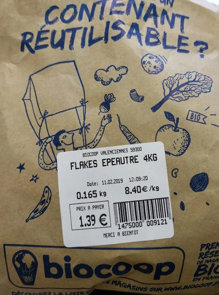 Flake d\'épeautre
