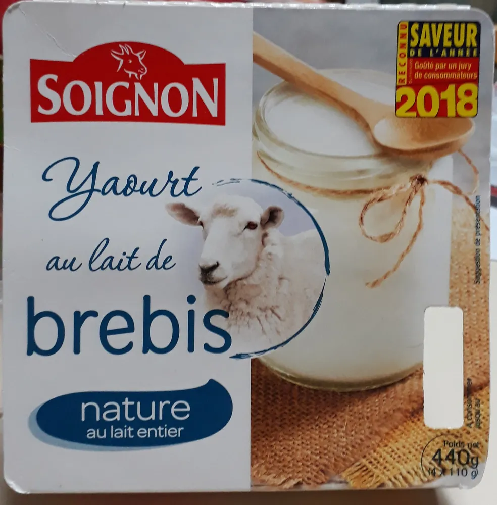 Yaourt au lai de brebis