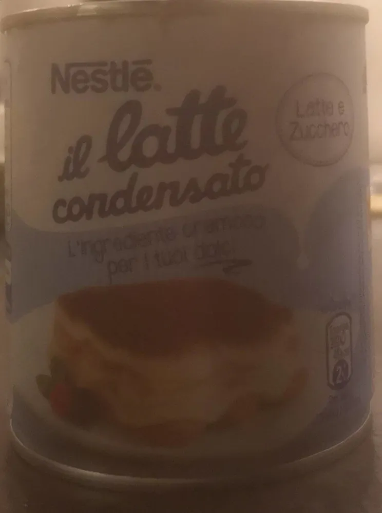 Il latte condensato