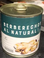 Berberechos al natural