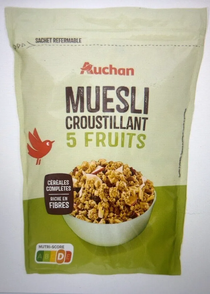 Muesli croustillant 5 fruits