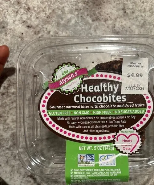 Healthy chocobites