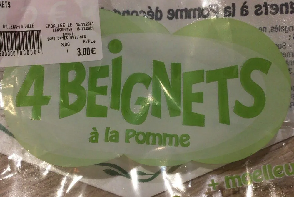 Beignets a la pomme