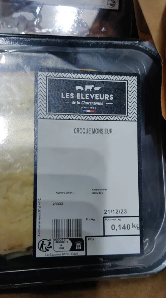 Croque monsieur