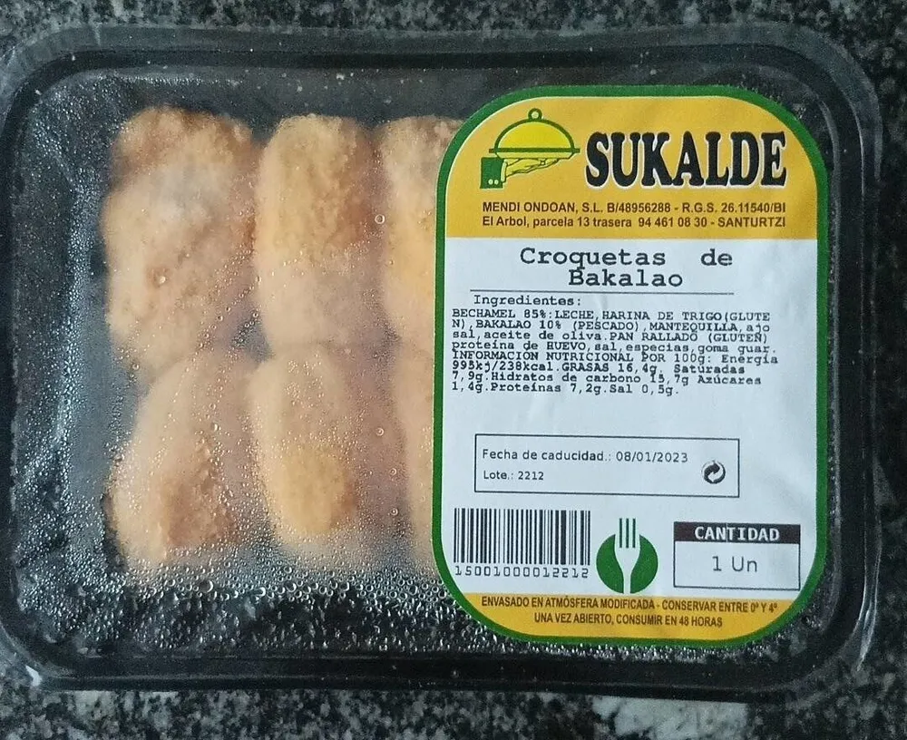 Croquetas de bacalao