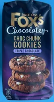 Triple chocokate cookies