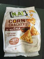 Corn crackers au chia