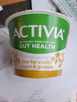 Activia low fat vanilla & granola yoghert