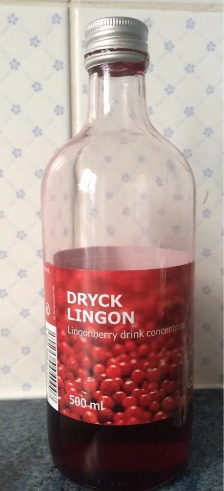 Dryck Lingon Lingonberry Drink Concentrate
