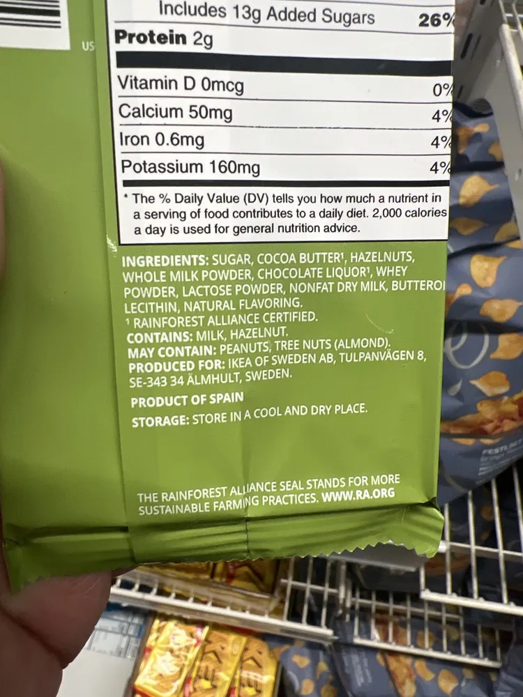 Ikea Chocolate