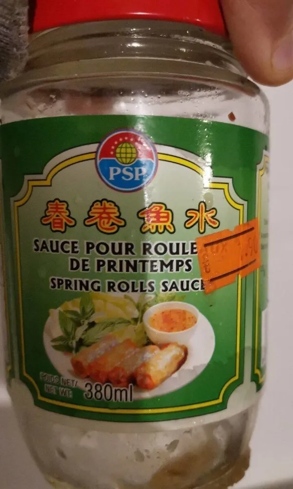 Spring rolls sauce