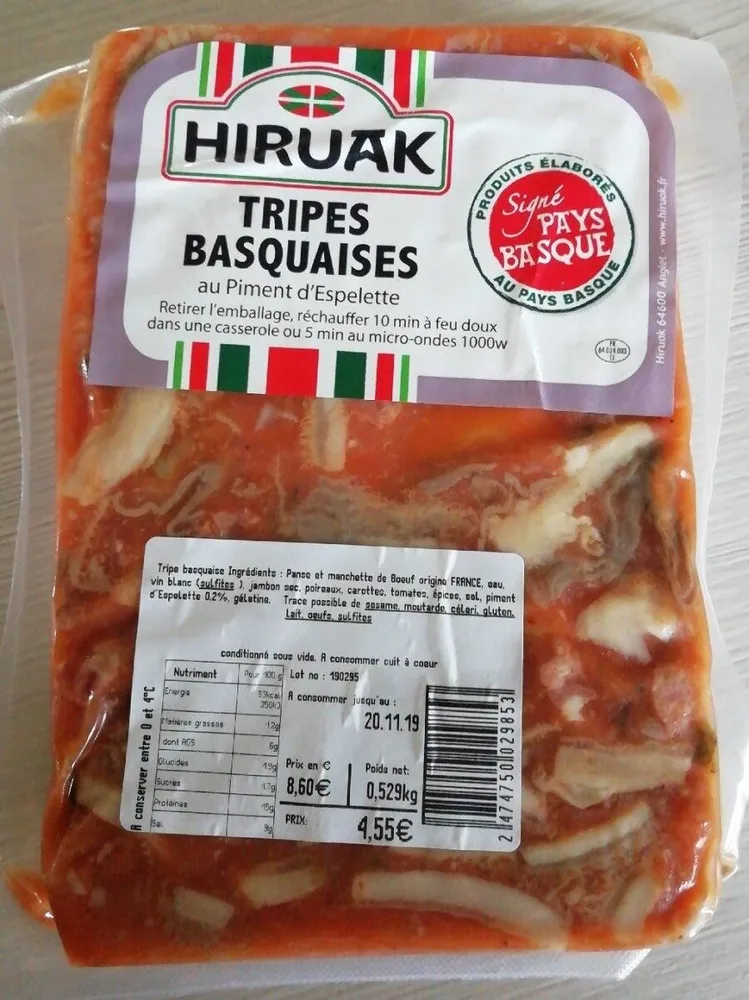 Tripes basquaises