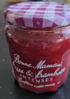Confiture de fraise et framboise