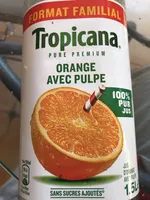 Tropicana pure premium orange avec pulpe