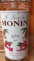 Sirop moins lychee