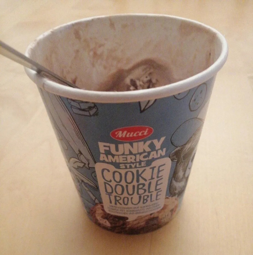 Funky American Ice Cream - Cookie Double Trouble