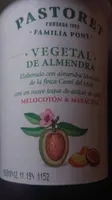 Vegetal de almendra melocotón & maracuyá