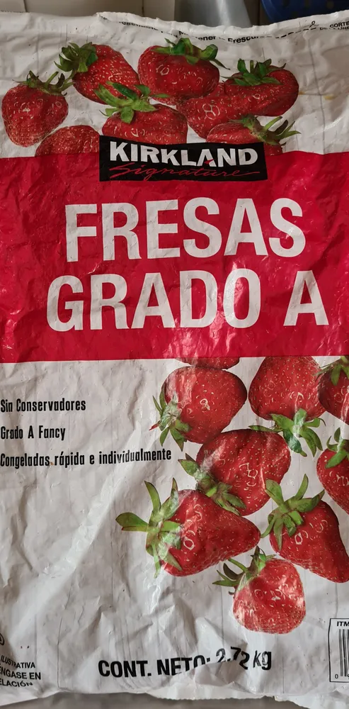 Fresas grado A