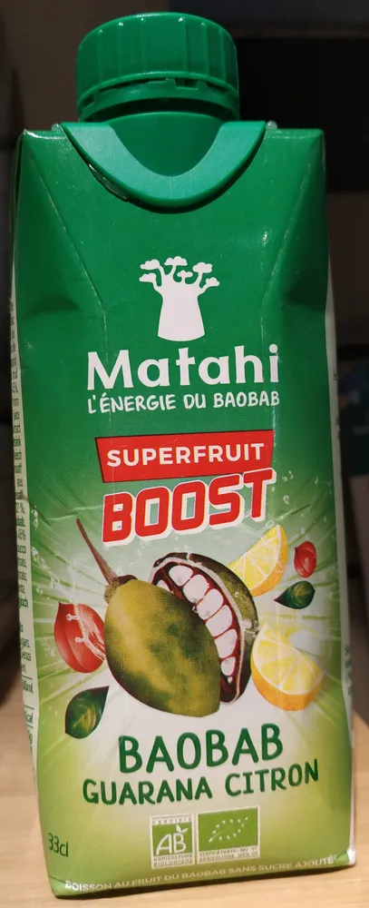 Baobab guarana citron