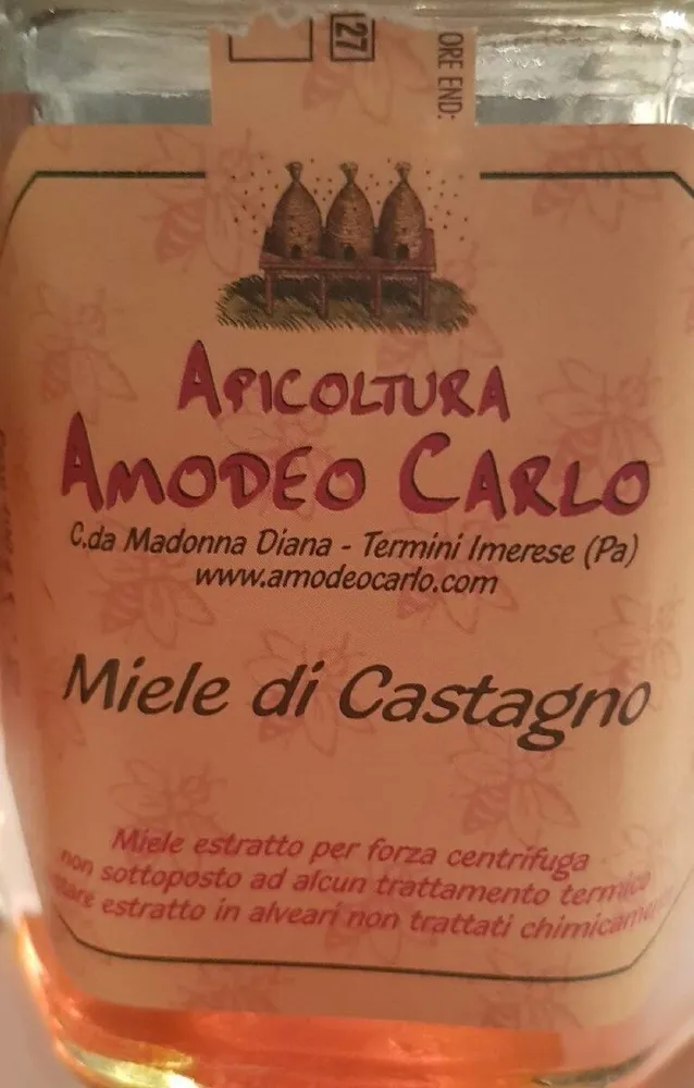 Miele di castagno ape nera sicula
