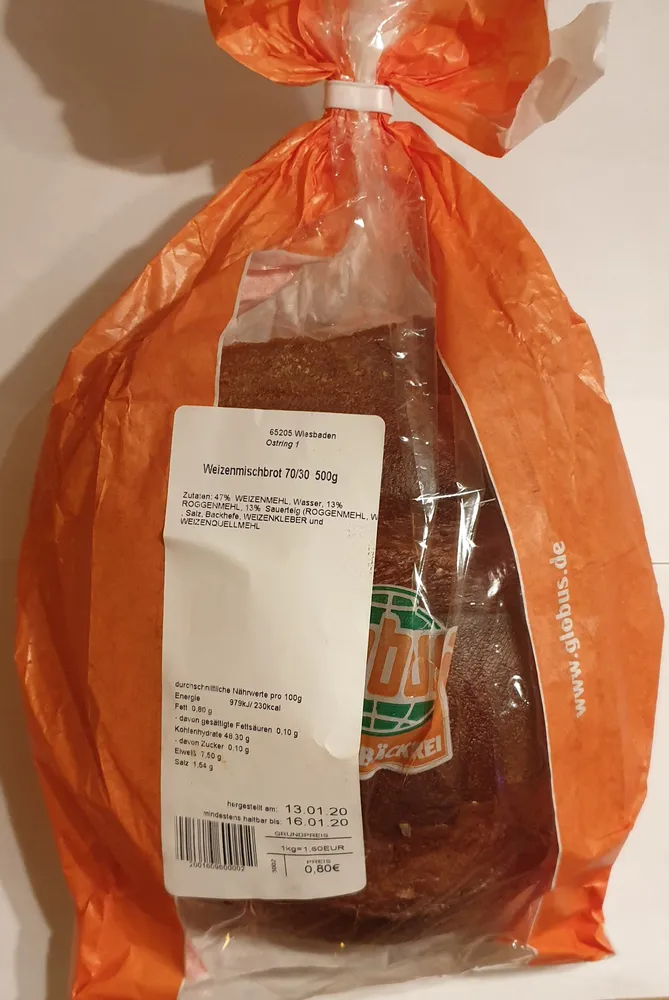 Weizenmischbrot 70/30