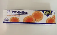 12 tartelettes saveur abricot