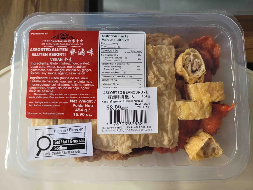Assorted Gluten