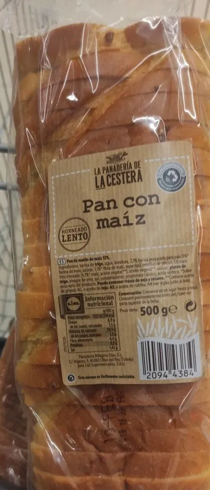 Pan con Maiz