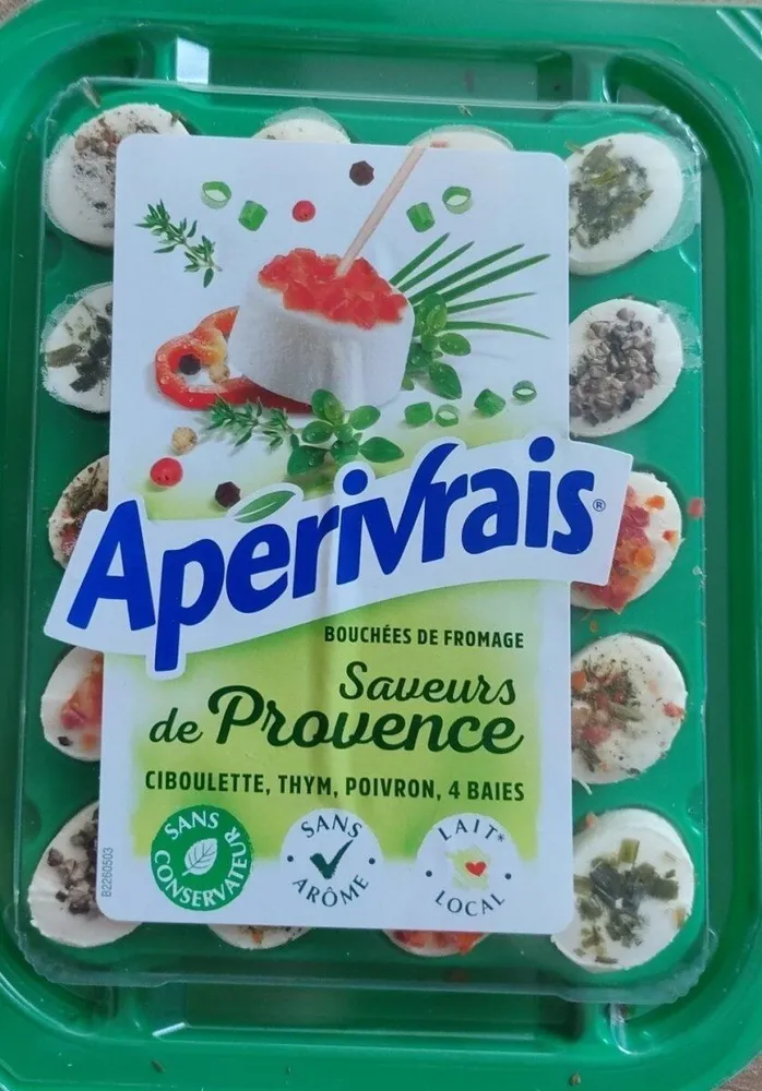 Bouchées fromages saveurs de provence