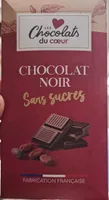 Chocolat noir sans sucres