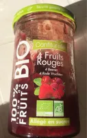 Confiture 4 fruits rouges