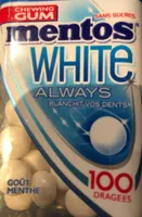 MENTOS White Always Gout menthe