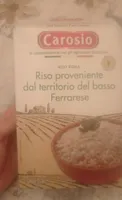Riso proveniente dal territorio del basso Ferrarese