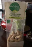 Arachidi tostate biologiche vivi verde