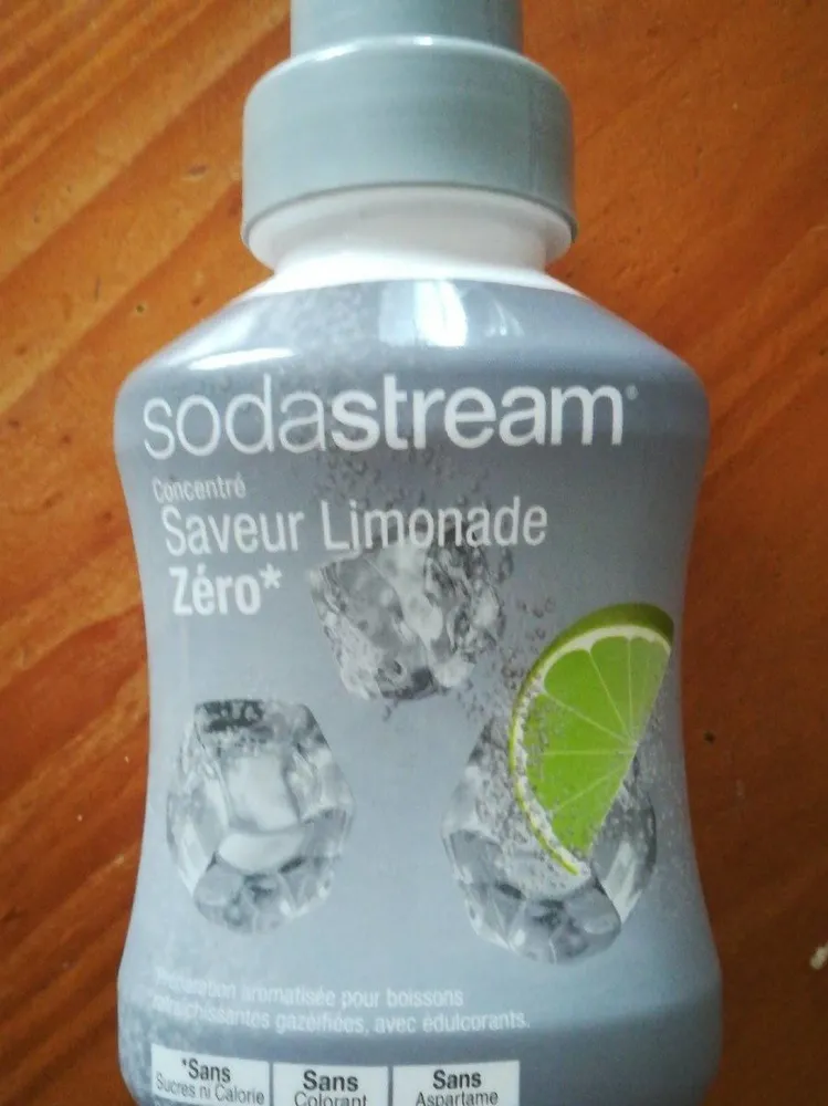 Sodastream saveur limonade