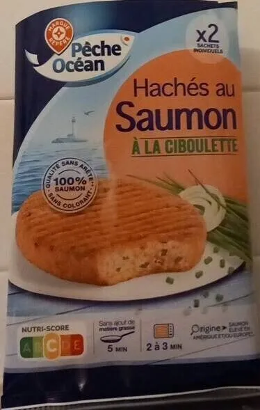 Hachés de saumon à la ciboulette
