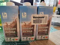 Boisson au soja goût chocolat