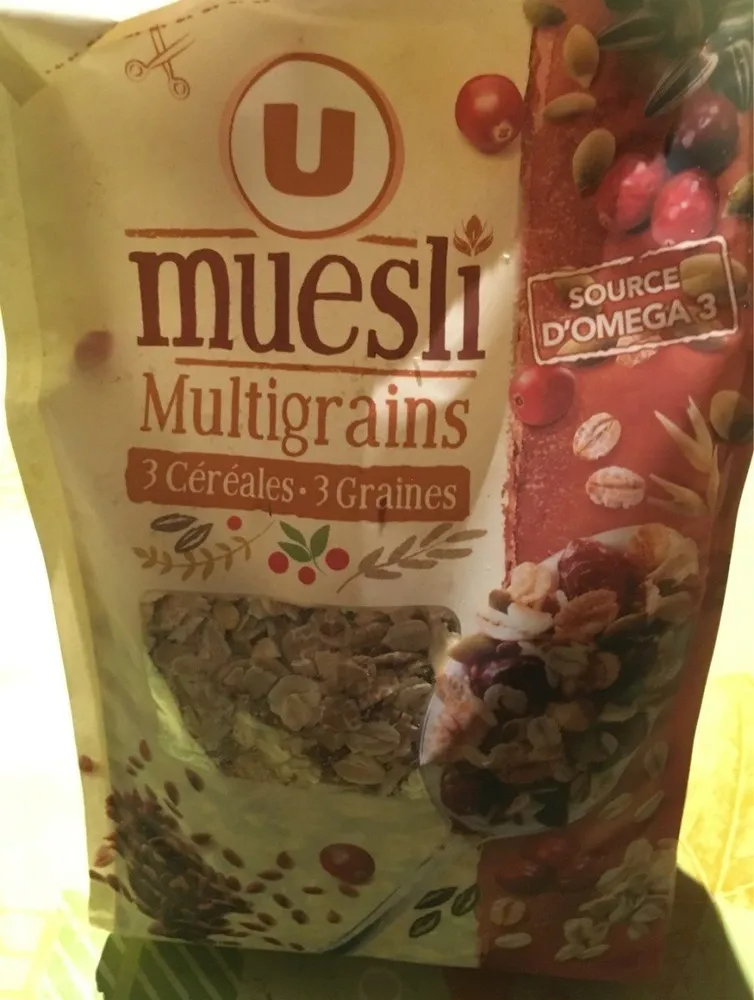 Muesli multigrains 3 cereales-3graines